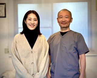 お客様との写真